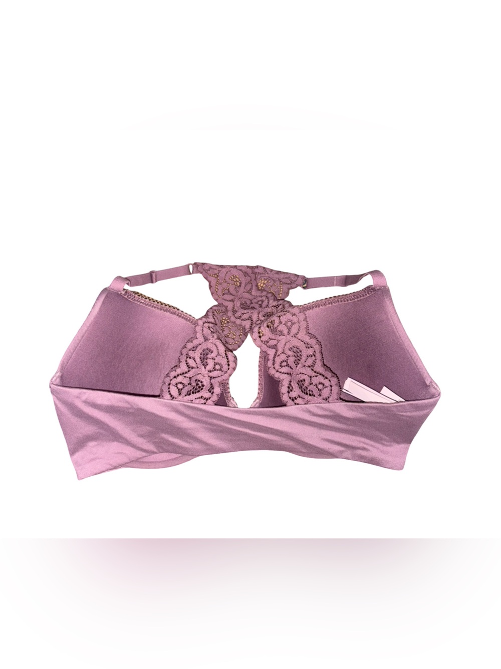 Victoria’s Secret 34DD Lavender Purple Lace Racerback Bra - Picture 2 of 5
